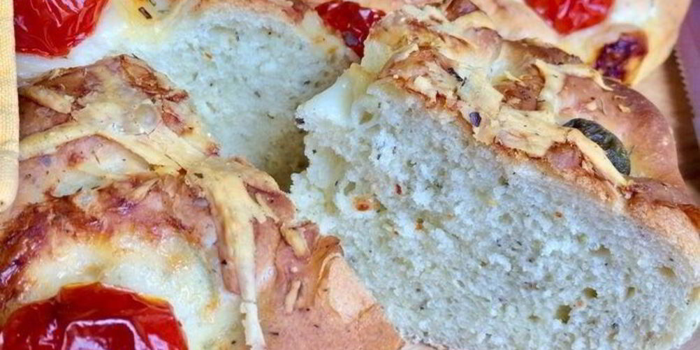 Рецепт воскресной фокаччи