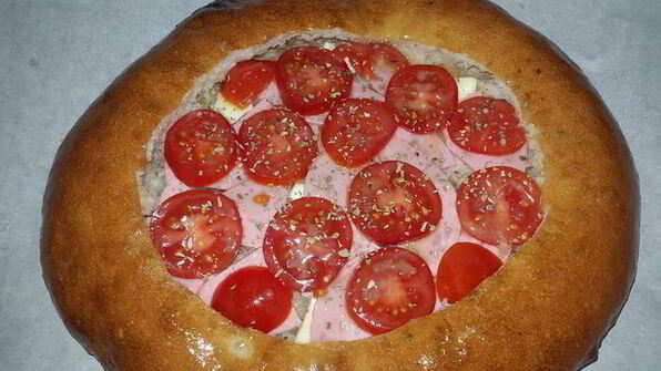 завтрак в лепешке