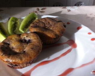 Черничные маффины