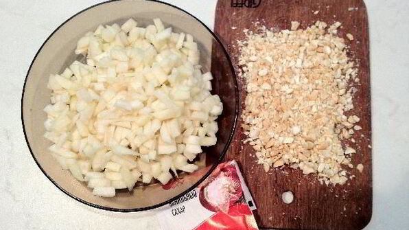 грушевые крамбл-маффины