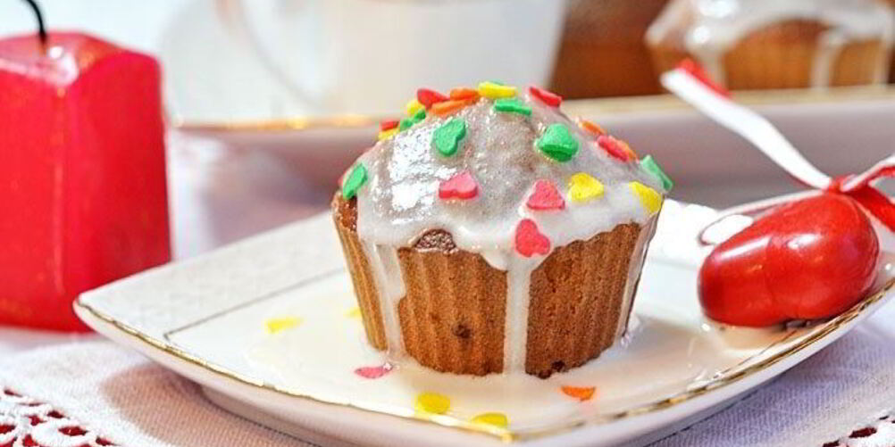 Рецепт лимонных маффинов на кефире