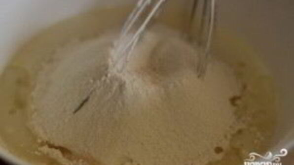 маффины с грушей