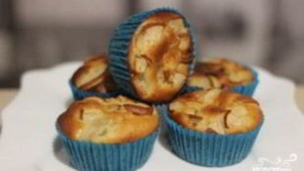 маффины с грушей