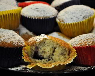 Маффины с начинкой