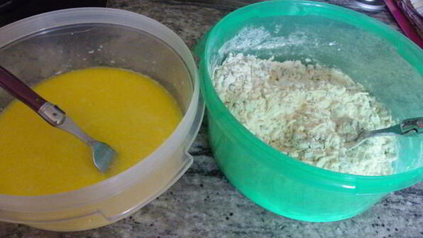 маффины с рисом и грибами