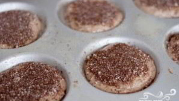 маффины с шоколадной посыпкой