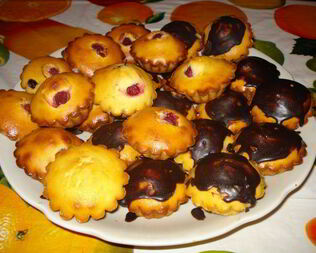 Маффины со сгущенкой