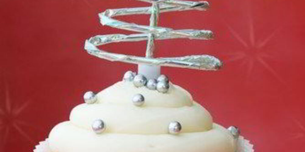 Рецепт новогодних маффинов с белым и темным шоколадом