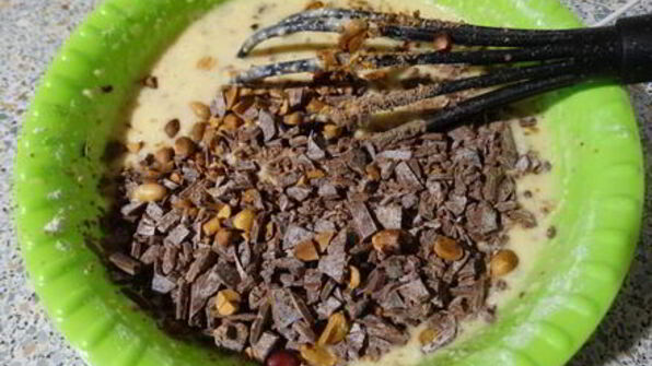 орехово-шоколадные маффины