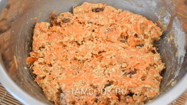 овсяно-морковные маффины