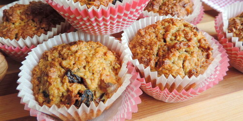 Рецепт овсяных маффинов