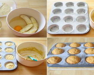 Маффины на кефире