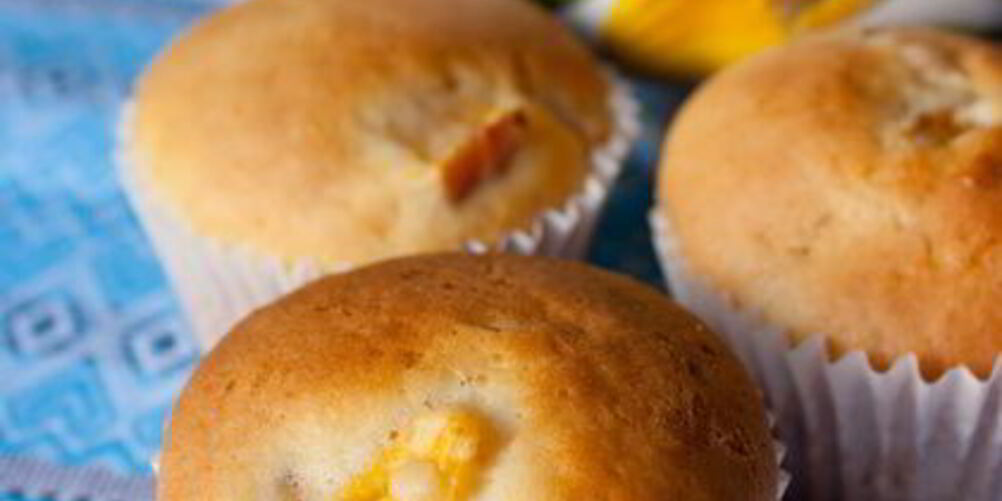 Рецепт персиковых маффинов