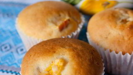 Персиковые маффины