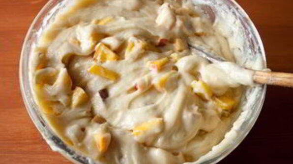 персиковые маффины