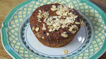 Полезные маффины на отрубях и кефире