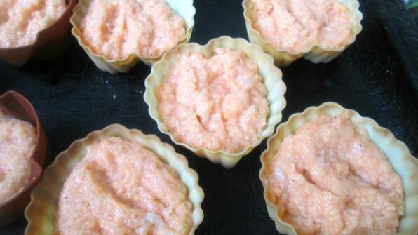 рыбные маффины