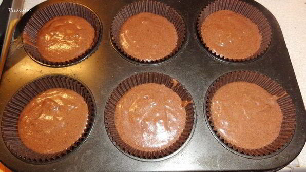 шоколадно-мятные маффины