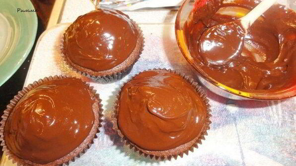 шоколадно-мятные маффины