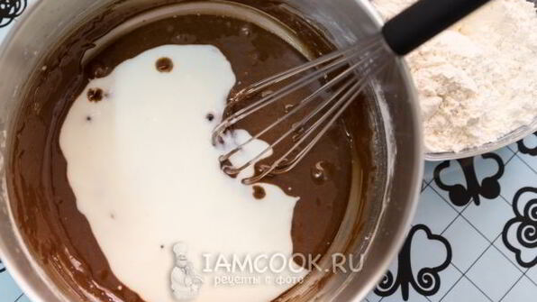 шоколадные маффины с шоколадными каплями