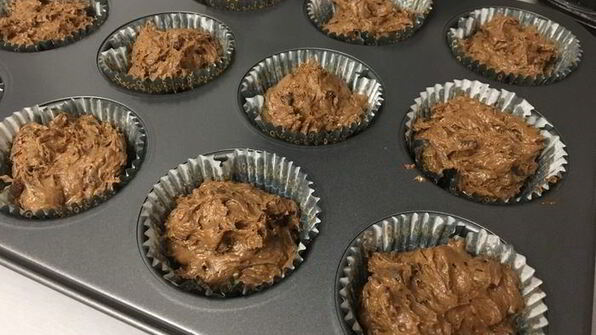 шоколадные маффины