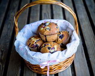 Смородиновые маффины