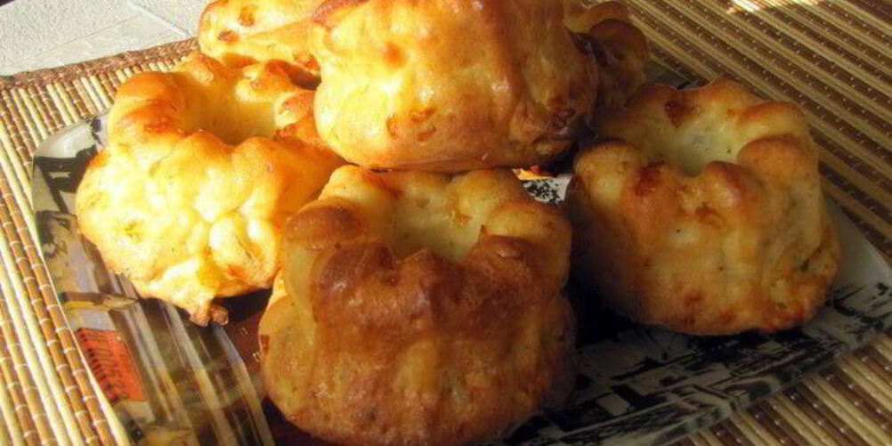 Рецепт сырных маффинов