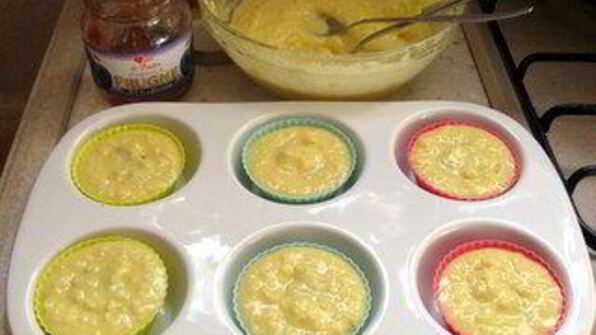 яблочные маффины из рисовой муки