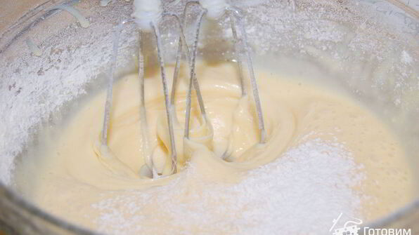 малиновый рулет