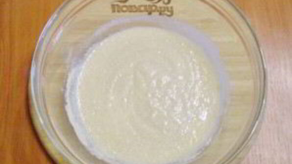 классический манник на кефире