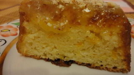 Манник апельсиновый с цитрусовой помадкой