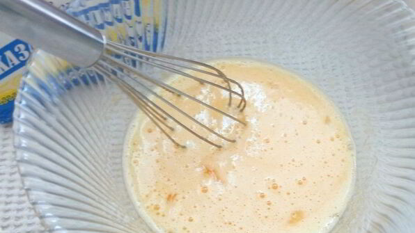 манник на кефире с апельсиновой цедрой