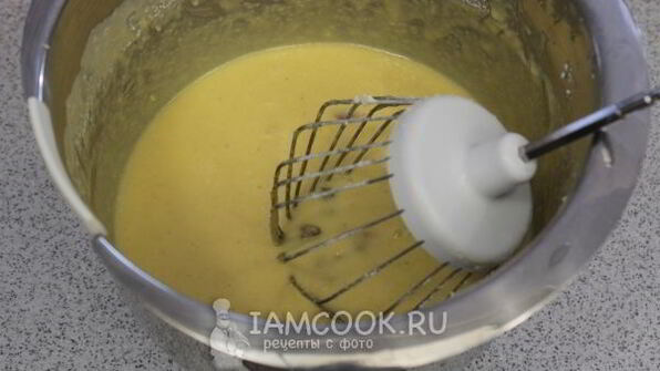 манник на кефире с изюмом