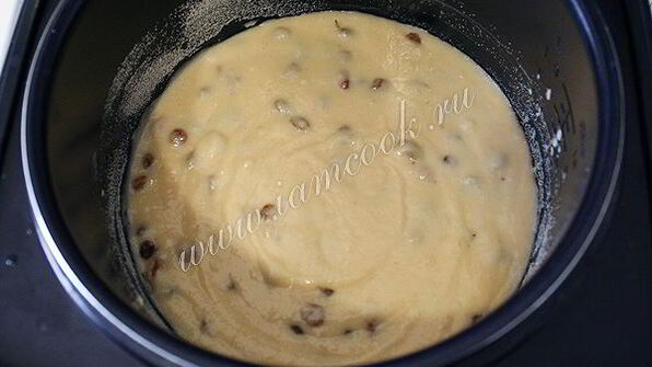 манник на кефире с мукой в мультиварке