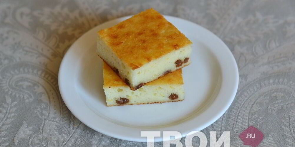 Рецепт манника на кефире