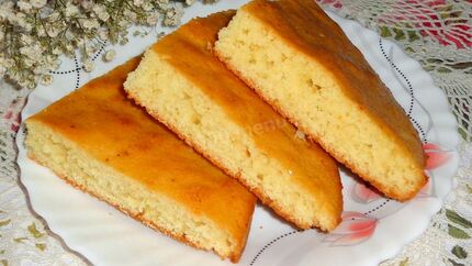 Манник на молоке в духовке