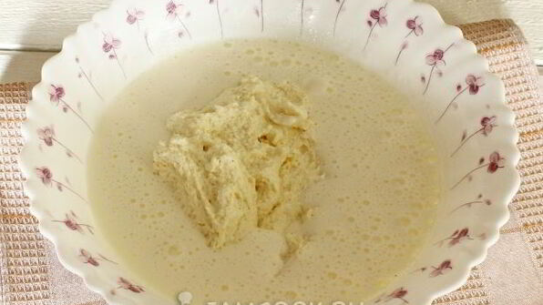 манник на сметане с яблоками