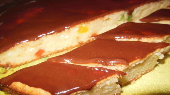 манник творожный с цукатами