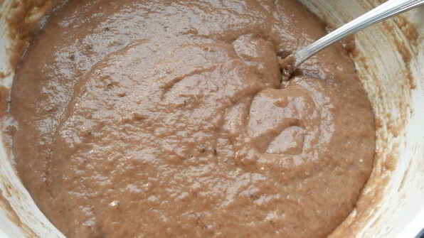 постный шоколадный манник