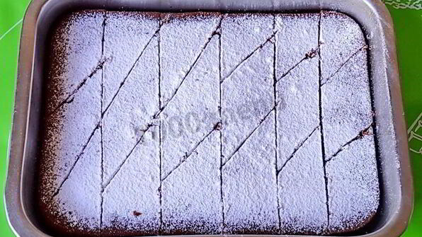 шоколадный манник на кефире