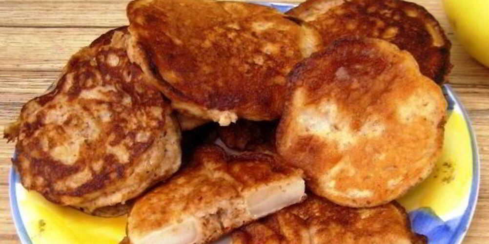 Рецепт диетических оладий на кефире