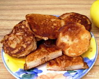 Диетические оладьи на кефире