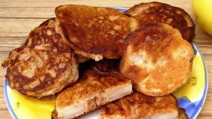 Диетические оладьи на кефире