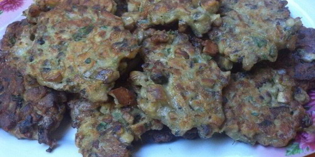 Рецепт грибных оладушек