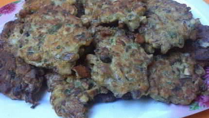 Грибные оладушки