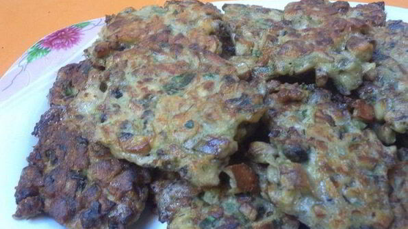 грибные оладушки