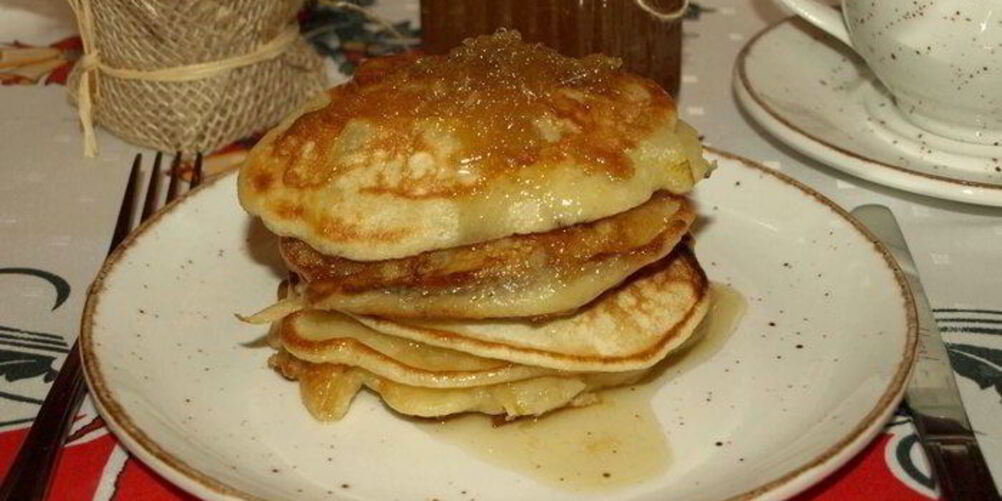 Рецепт имбирно-грушевых оладушки