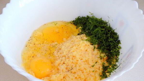 кабачково-сырные оладьи