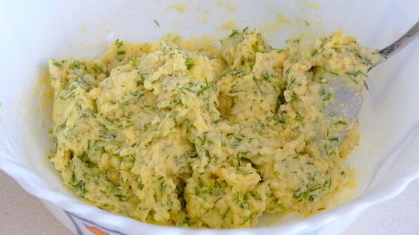 кабачково-сырные оладьи