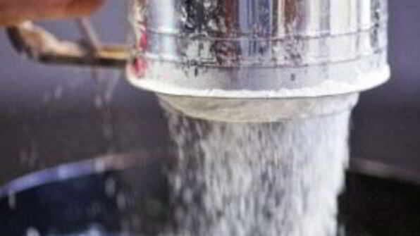 кабачковые оладьи с козьим сыром